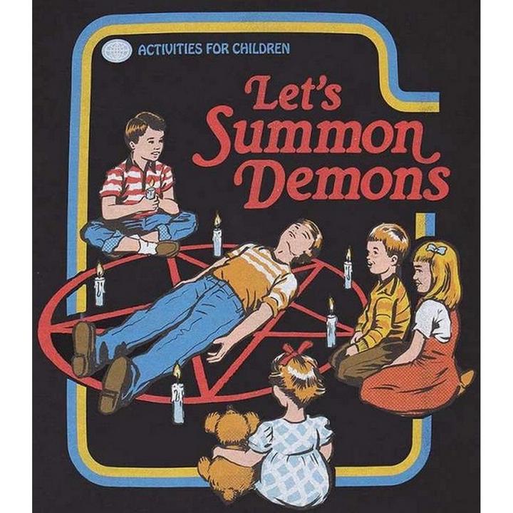 Image du produit Steven Rhodes - T-shirt LETS SUMMON DEMONS - Adulte (L)