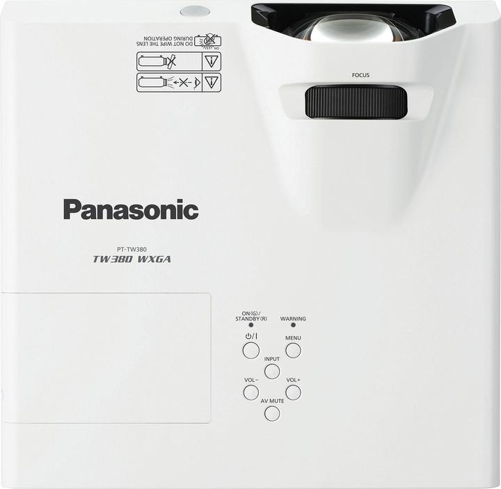 Image du produit Panasonic PT-TW380 - Projecteur 3-LCD - 3300 lm - WXGA (1280 x 800) (WXGA, 3300 lm, 0.45:1)