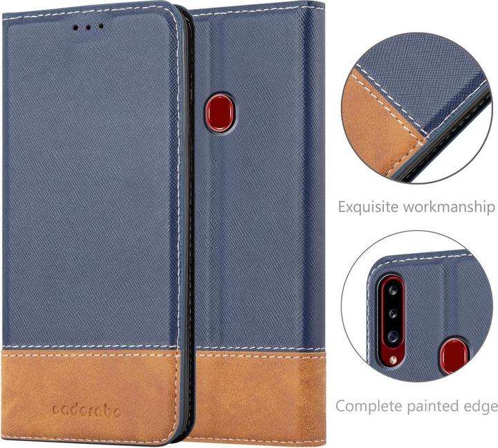 Immagine prodotto Cadorabo X-Wallet Copertura della tuta in ecopelle (Samsung Galaxy A20s)