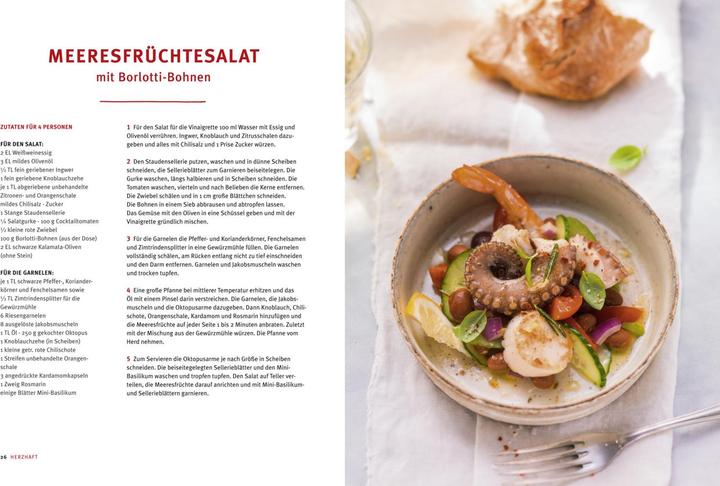Image du produit Herzhaft & süss - Italienische Leckerbissen (Allemand, Alfons Schuhbeck, Angelica Schwalber, 2016)
