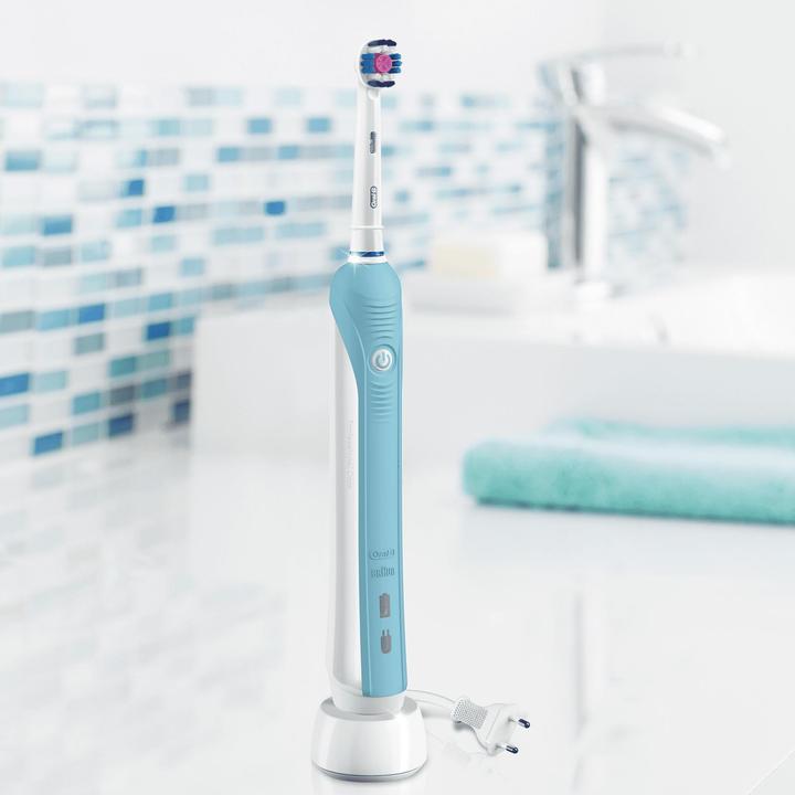Produktbild Oral-B PRO 80285669 Elektrische Zahnbürste Erwachsener Rotierende-vibrierende Zahnbürste (Oszillierende Zahnbürste)