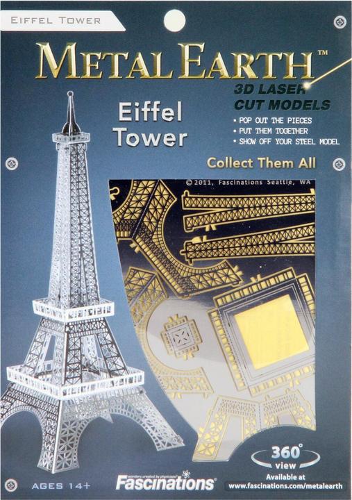 Actual product image Metal Earth Eiffel Tower