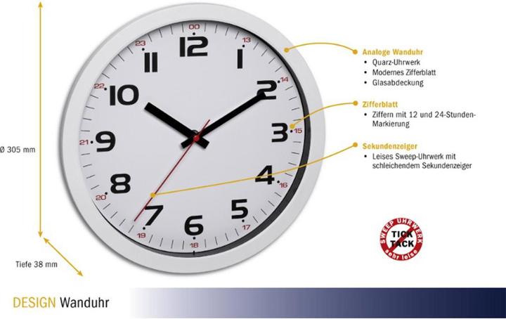 Immagine prodotto TFA Design (30.50 cm)