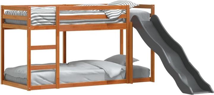 Produktbild VidaXL Etagenbett mit Rutsche & Leiter 90 x 200cm (90 x 200 cm)
