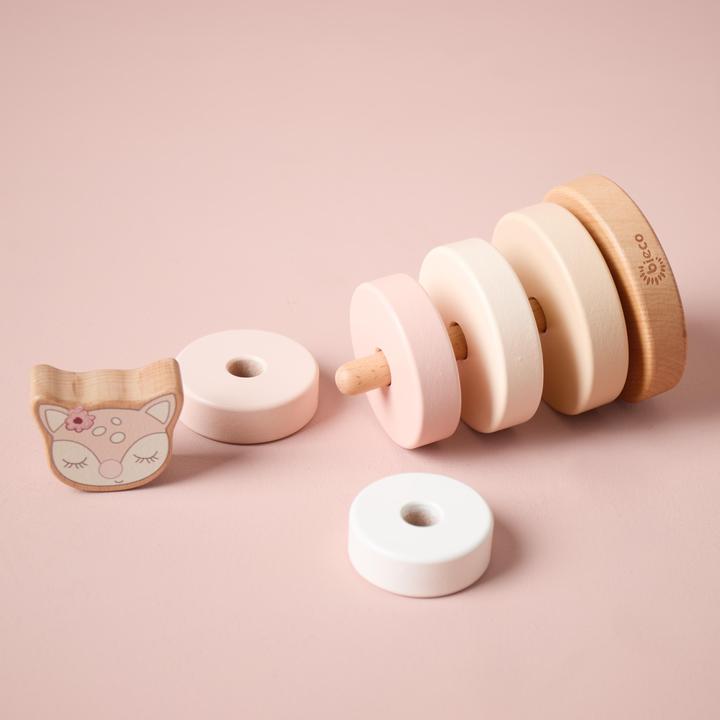 Actual product image Bieco Stacking tower deer Ella