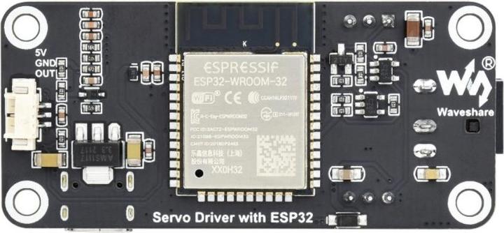 Image du produit WaveShare Carte d'extension de pilote d'asservissement de bus série ESP32