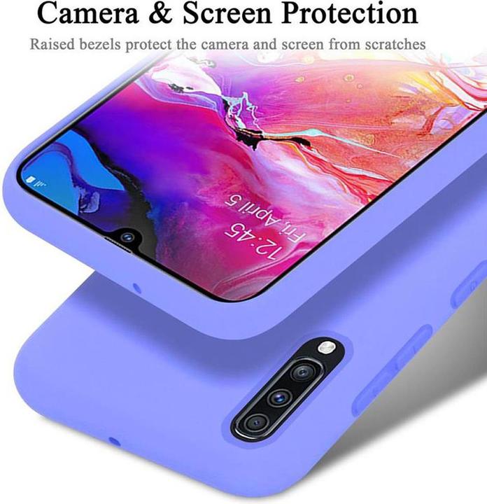 Immagine prodotto Cadorabo Copertura della cassa del silicone liquido TPU (Samsung Galaxy A70S, Samsung Galaxy A70)