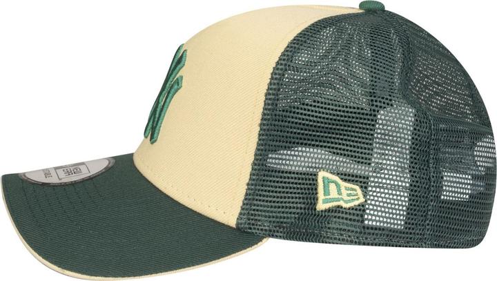Produktbild New Era A-Frame Trucker Cap - New York Yankees beige emerald
