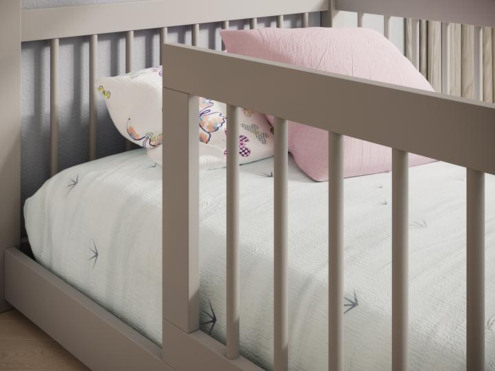 Actual product image ADRK Furniture Graja house bed with mattress (200cm x 90cm)