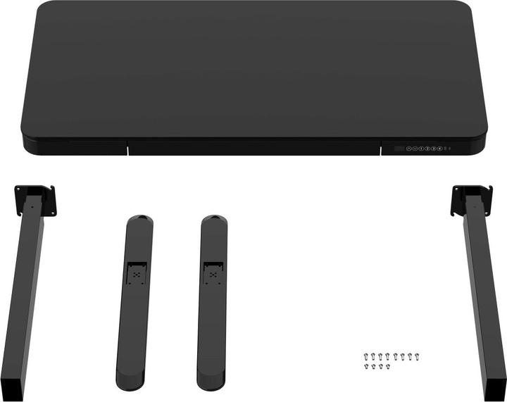 Actual product image Activejet Schreibtisch mit elektrischer Höhenverstellung 140x70 ET119W-C schwarz
