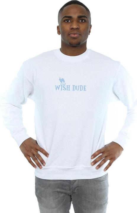 Actual product image Disney Mens Aladdin Wish Dude Sweatshirt (XL)
