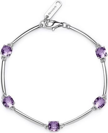 Actual product image Brosway Fancy Magic Purple cubic zirconia silver bracelet FMP05 (16 cm)