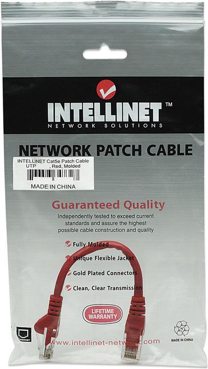 Actual product image Intellinet Patch cable (U/UTP, CAT5e, 0.50 m)