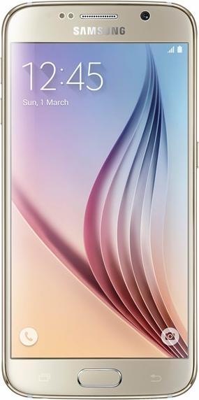 Samsung Galaxy S6 (64 GB, Gold, 5.10", Single SIM, 16 Mpx, 4G)