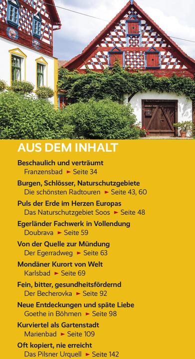 Actual product image Travel Guide Bohemian Spa Triangle (German, André Micklitza, 2023)