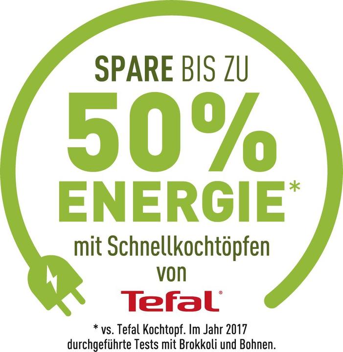 Produktbild Tefal Secure Trendy Schnellkochtopf (25 cm, Dampfkochtopf, Edelstahl)