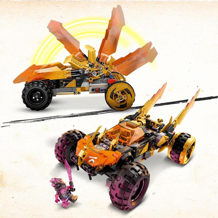 Actual product image LEGO Cole's dragon speedster (71769, LEGO Ninjago)