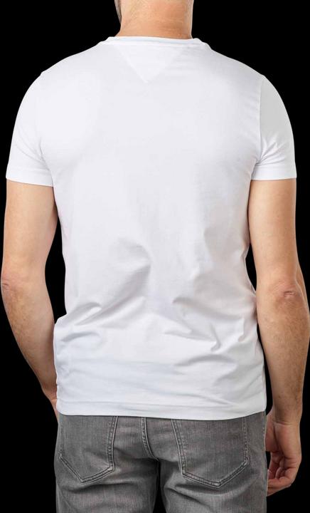 Image du produit Tommy Hilfiger Crew Neck T-Shirt Slim Fit White (XXL)
