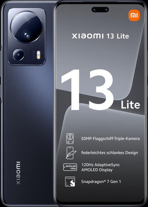 Actual product image Xiaomi 13 Lite (128 GB, Black, 6.55", Dual SIM, 50 Mpx, 5G)
