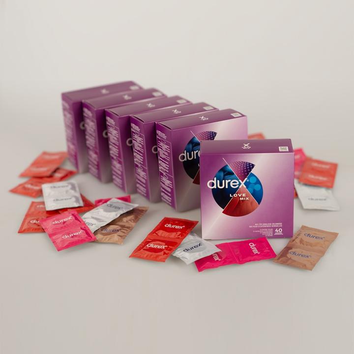 Image du produit Durex Love Mix 40pcs Paquet avantage (240 pcs)