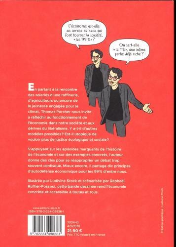 Produktbild Stock L'économie pour les 99% (Französisch, Porcher Thomas, Stock Ludivine, 2024)