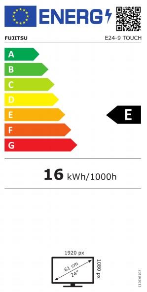 Energie-Label Fujitsu E24-9 (1920 x 1080 Pixel, 23.80")