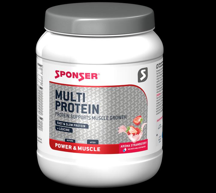 Actual product image Sponser Multi Protein CFF (Strawberry, 1 pcs., 425 g)