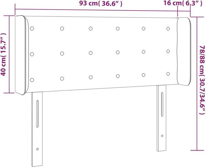 Immagine prodotto VidaXL Gianna (93 x 16 x 88 cm)