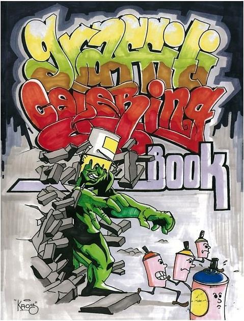 Immagine prodotto Graffiti Coloring Book (Inglese, Stampa documenti, 2008)