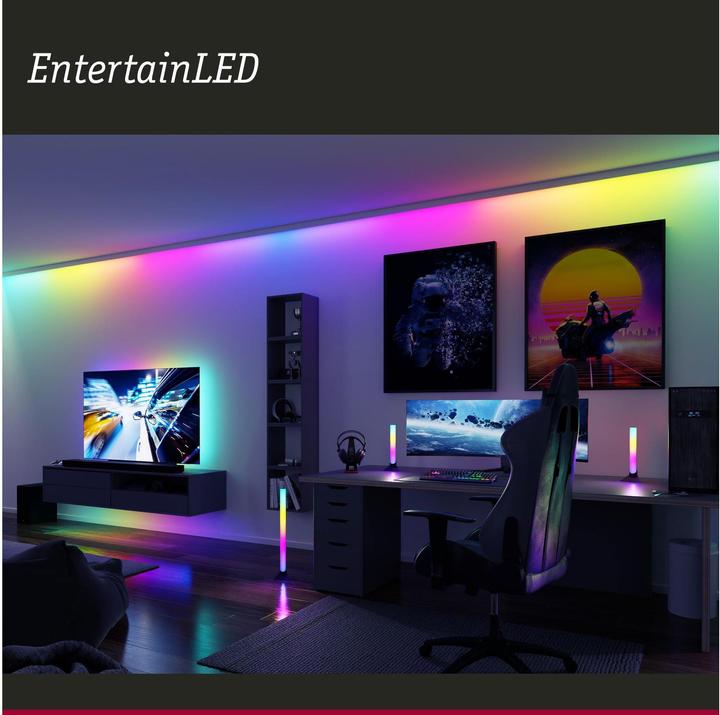 Produktbild Paulmann EntertainLED USB TV Stripe (RGB, 200 cm, Indoor)