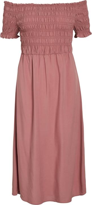 Vila VILISA Schulterfreies Midikleid