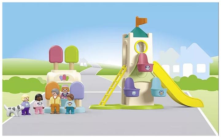 Produktbild Playmobil 1.2.3: Erlebnisturm mit Eisstand (71703, Playmobil 1.2.3)
