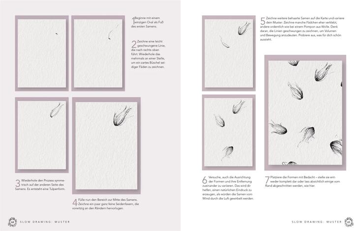 Produktbild Strich für Strich zur kreativen Entspannung mit Slow Drawing (Deutsch, Johanna Hofer von Lobenstein, Amy Maricle, 2023)