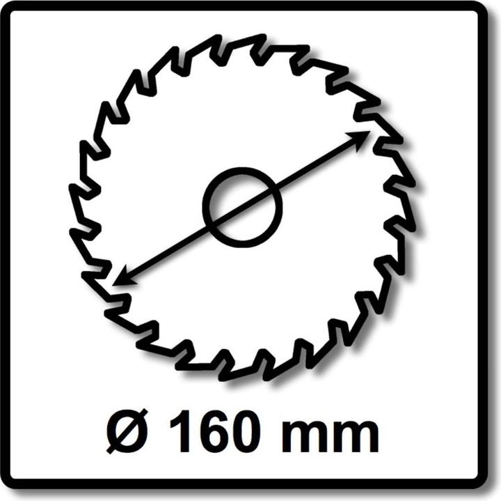 Actual product image Bosch Professional Zubehör Cordless circular saw blade Expert for Wood, 160 x 1.5/1 x 20, 48 teeth