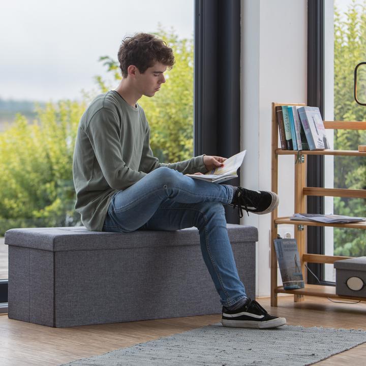 Produktbild Relaxdays Faltbare Sitzbank (114 cm)