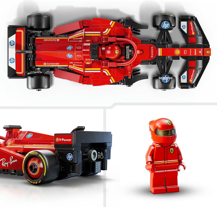 Actual product image LEGO Ferrari SF-24 F1 Rennauto (77242, LEGO Speed Champions)