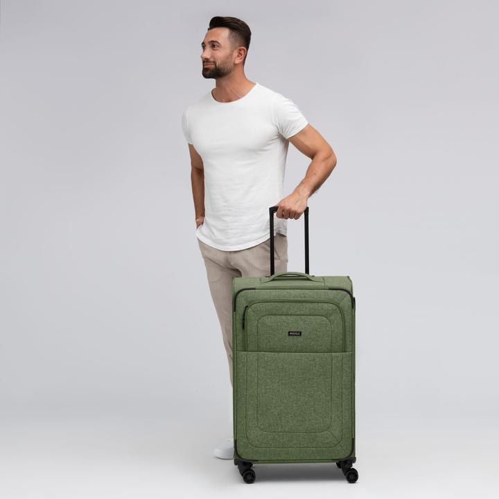 Image du produit Redolz Essentials 12 LARGE Trolley 4 roues 79 cm avec soufflet d'extension (98 l, XL (à partir de 115l))
