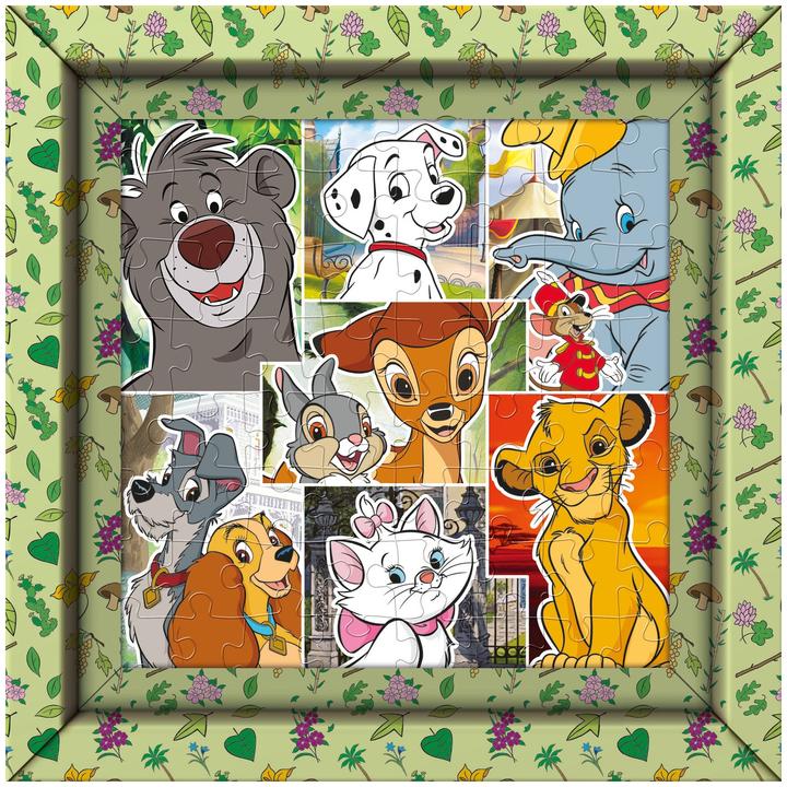 Actual product image Clementoni Frame puzzle 60 pcs, Animals (60 pieces)