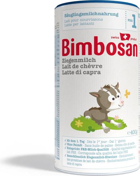 Immagine prodotto Bimbosan Latte di capra 1 (400 g, dalla nascita)