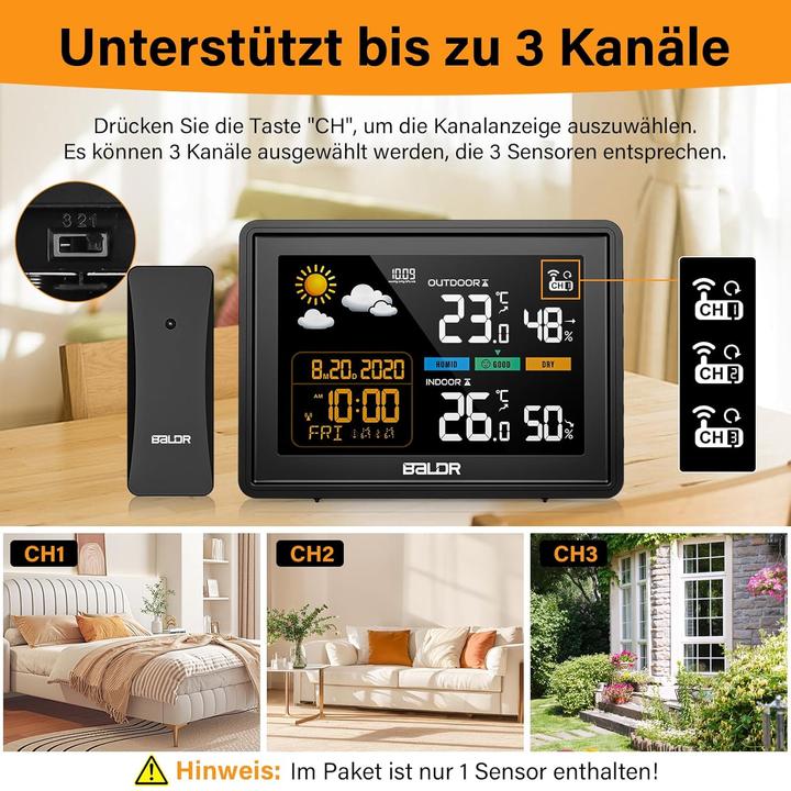 Image du produit Baldr Funk-Wetterstation