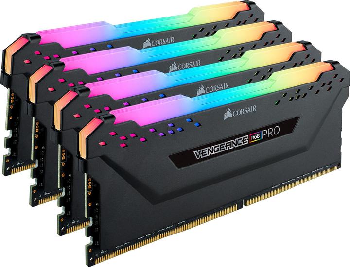 Produktbild Corsair DDR4 C16, 288-pin, Intel XMP 2.0 (4 x 32GB, 3200 MHz, DDR4-RAM, DIMM)