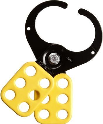 Image du produit Brady Systèmes de verrouillage Lockout (antivols multiples), 38 mm, jaune (12 pièces/paquet)