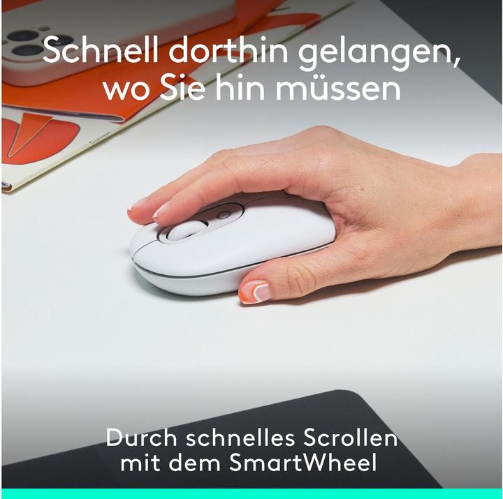 Actual product image Logitech POP Mouse with personalisable emoji (Wireless)