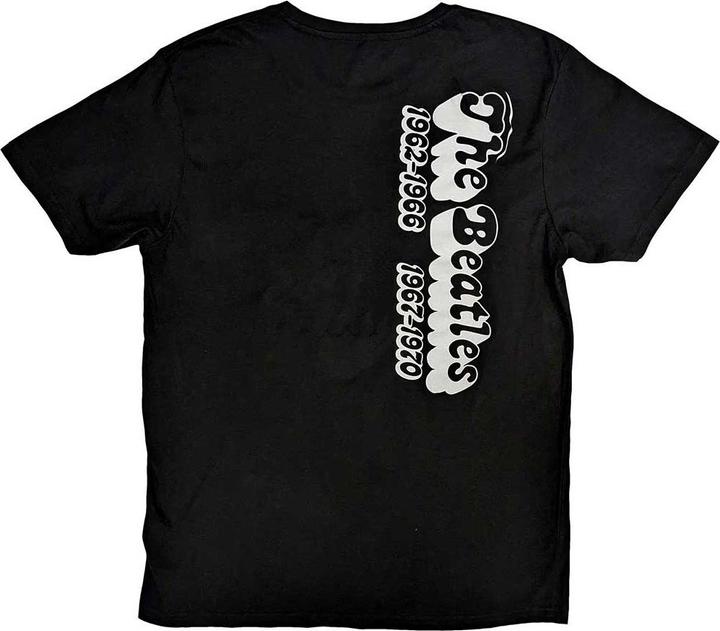 Actual product image The Beatles Unisex Adult 70s Logo T-Shirt (XL)