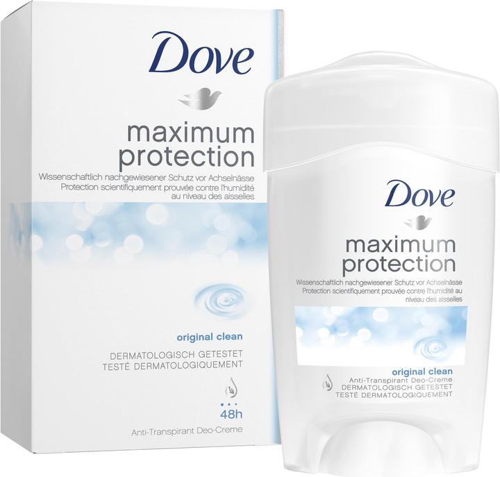Image du produit Dove Maximum Protection Original Clean (Crème, 45 ml)