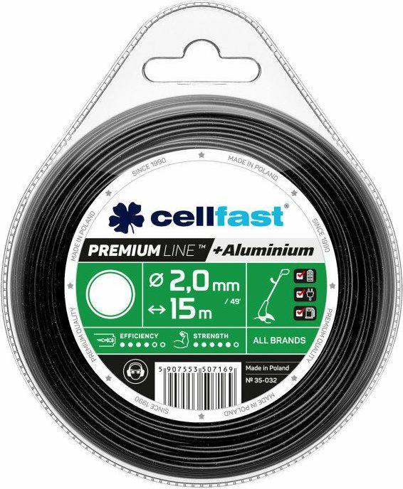 Cellfast Trimmerfaden Schneiden Rund PREMIUM 2,4 mm x 90 m, 35-037