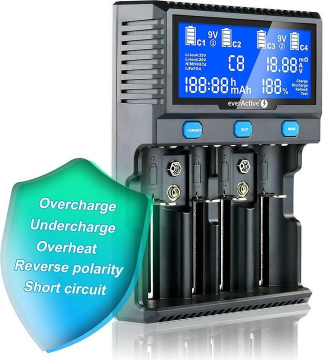 Actual product image Everactive UC-4200 (1 pcs., AAA, AA, C, Chargers without battery)