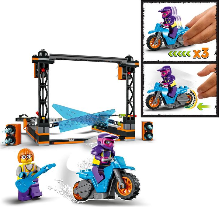 Produktbild LEGO Hindernis-Stuntchallenge (60340, LEGO City)