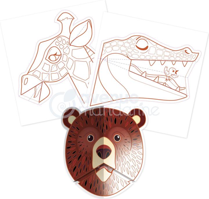 Image du produit Avenue Mandarine Album de coloriage Graffy Pop 3D