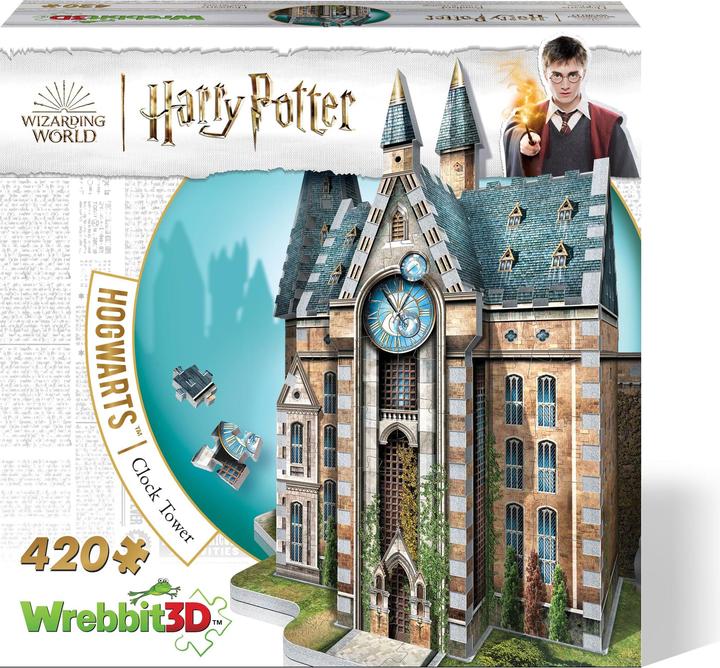Produktbild Wrebbit 3D Harry Potter: Hogwarts Clock Tower (420 Teile)